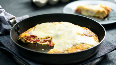 Фритата с колбас