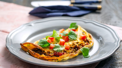 Омлет с кайма