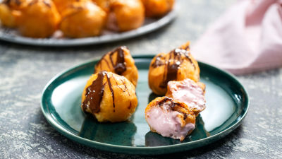 Понички от парено тесто