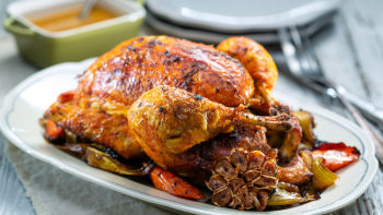 Съвет за хрупкава кожа на пилето