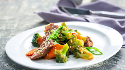 Трик за рязане на тънко на телешко месо