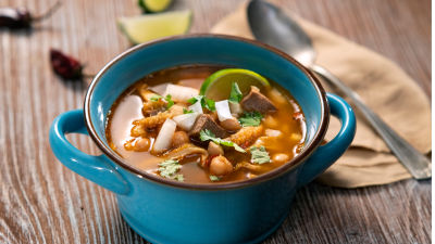 Менудо с телешки език и нахут