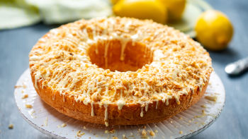Въздушен лимонов кекс