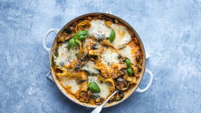 Зеленчукова лазаня в един съд