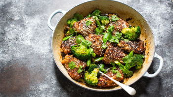 Пилешки бутчета с мед и чесън