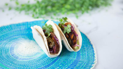 Тако с мариновани гъби