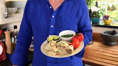 Бурито с пилешко