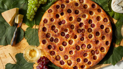 Фокача с грозде