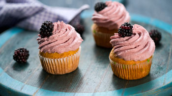 Къпкейкчета с къпини