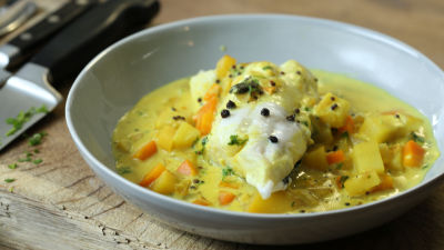 Чаудър с риба