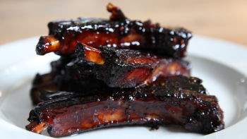 Печени свински ребра с мед и анасон