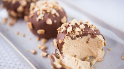 Семифредо с фъстъчено масло