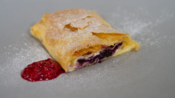 Щрудел и щрукли с боровинки