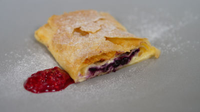 Щрудел и щрукли с боровинки