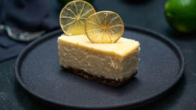 Чийзкейк с лайм и бял шоколад