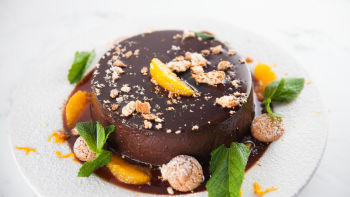 Шоколадов пудинг с амарети