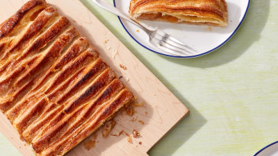 Ябълков тарт "Жалузи"