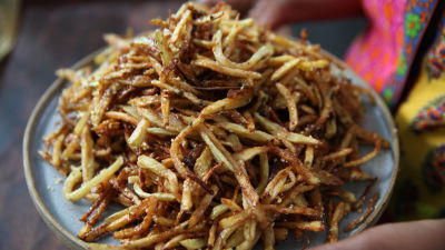 Пикантни пържени картофи