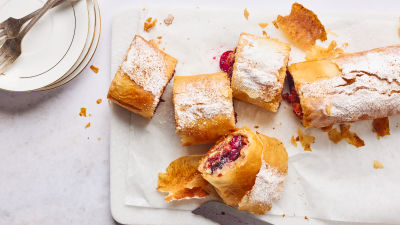 Лесен щрудел с череши