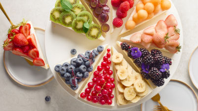 Плодов тарт със скир