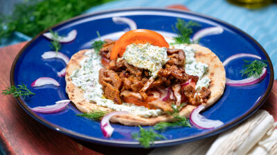 Гирос със свинско месо