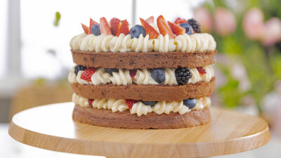 Chocolate Berry Layer Cake