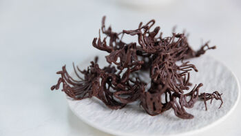 Iced Chocolate Garnish