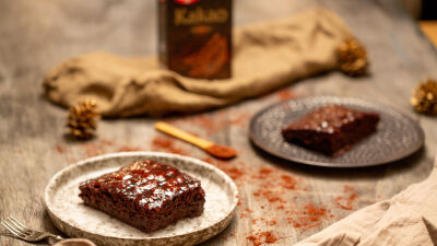 Шоколадов фъдж с шоколадова глазура