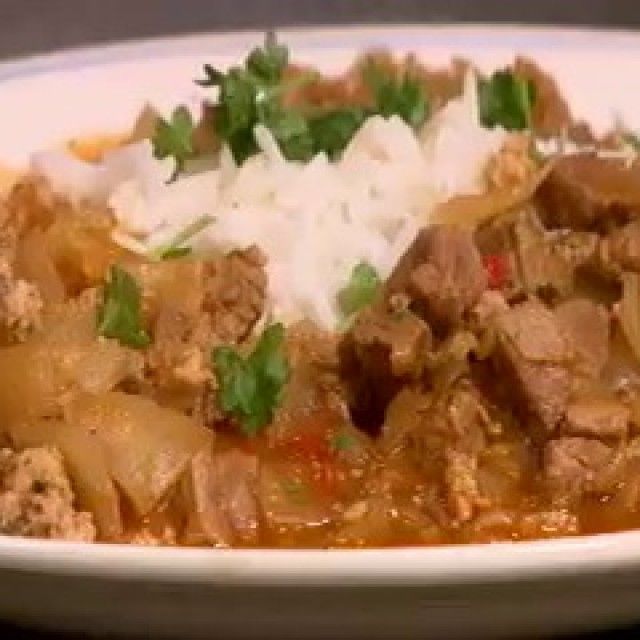 Гулаш с говеждо и ориз