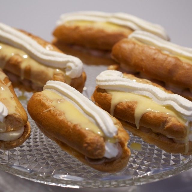Луксозни бананови еклери