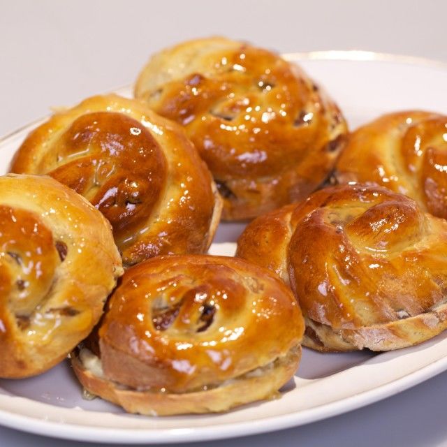 Кифлички с крем
