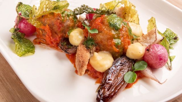 Кюфтета с доматен сос