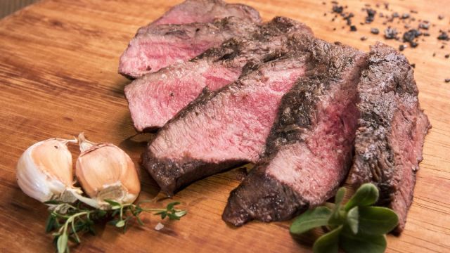 Телешки стек на тиган