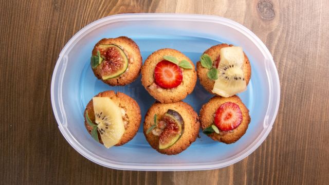 Маделинки с фъстъчено масло