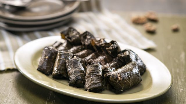 Постни лозови сарми