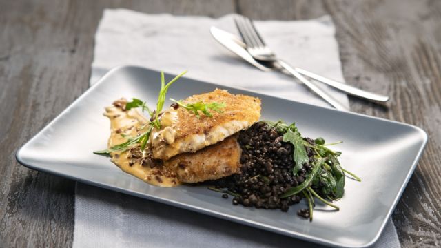 Риба със сос "Беконез"