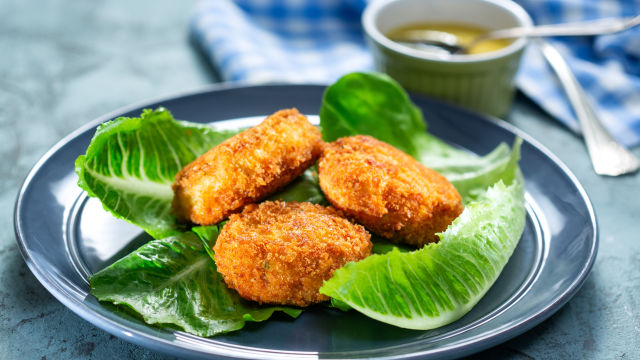 Рибни кюфтенца с портокалово айоли