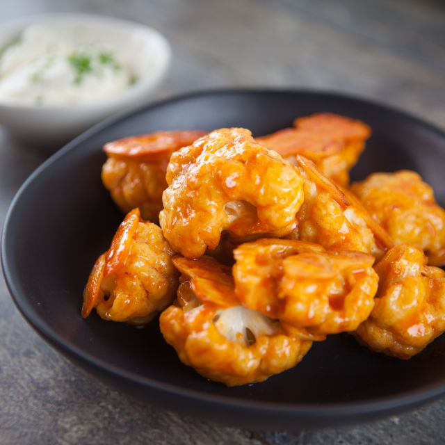 Паниран карфиол в стил Бъфало