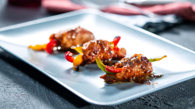 Телешки рулца с чушки