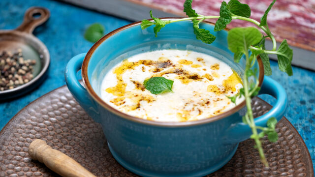 Супа от кисело мляко и ориз