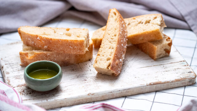 Плосък хляб с квас и мая