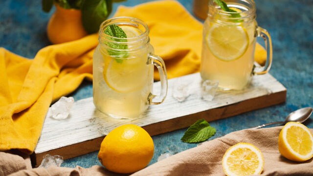 Сироп от джинджифил и лимон