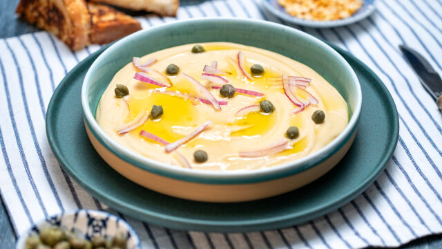 Дип от жълт грах