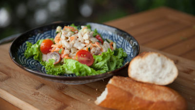 Salata od sirove ribe iz Nove Kaledonije