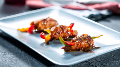 Teleće rolice punjene paprikom