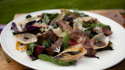 Srnetina s ciklom i borovnicama