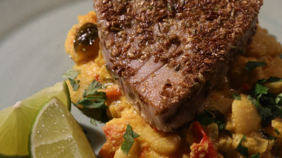 Tuna sa jogurtom i grahom