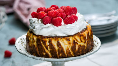 Torta od sira s malinama