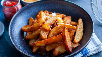 Trostruko pečeni krumpirići