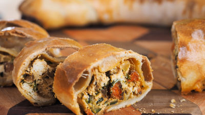 Štrudla od ricotte i ’nduje